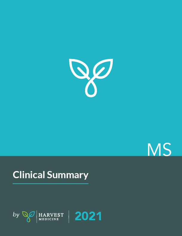 Multiple Sclerosis Clinical Summary for Healthcare Professionals  by Harvest Medicine 2021