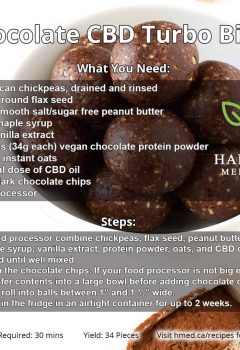 Chocolate CBD Turbo Bites