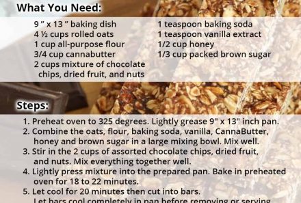 Cannabis Granola Bars