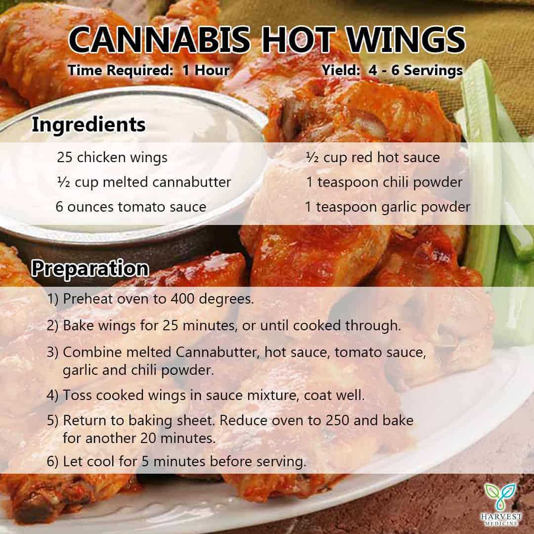 Cannabis Hot Wings Harvest Medicine