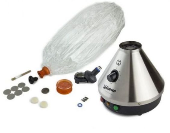 Classic Volcano Vaporizer and accessories